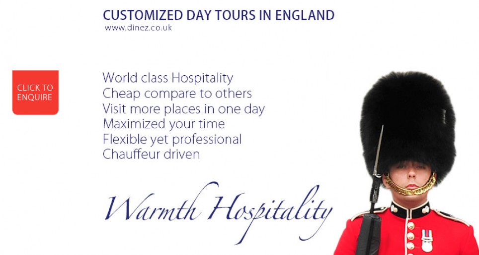 Image of a Royal Guard with Day Tours in England informations